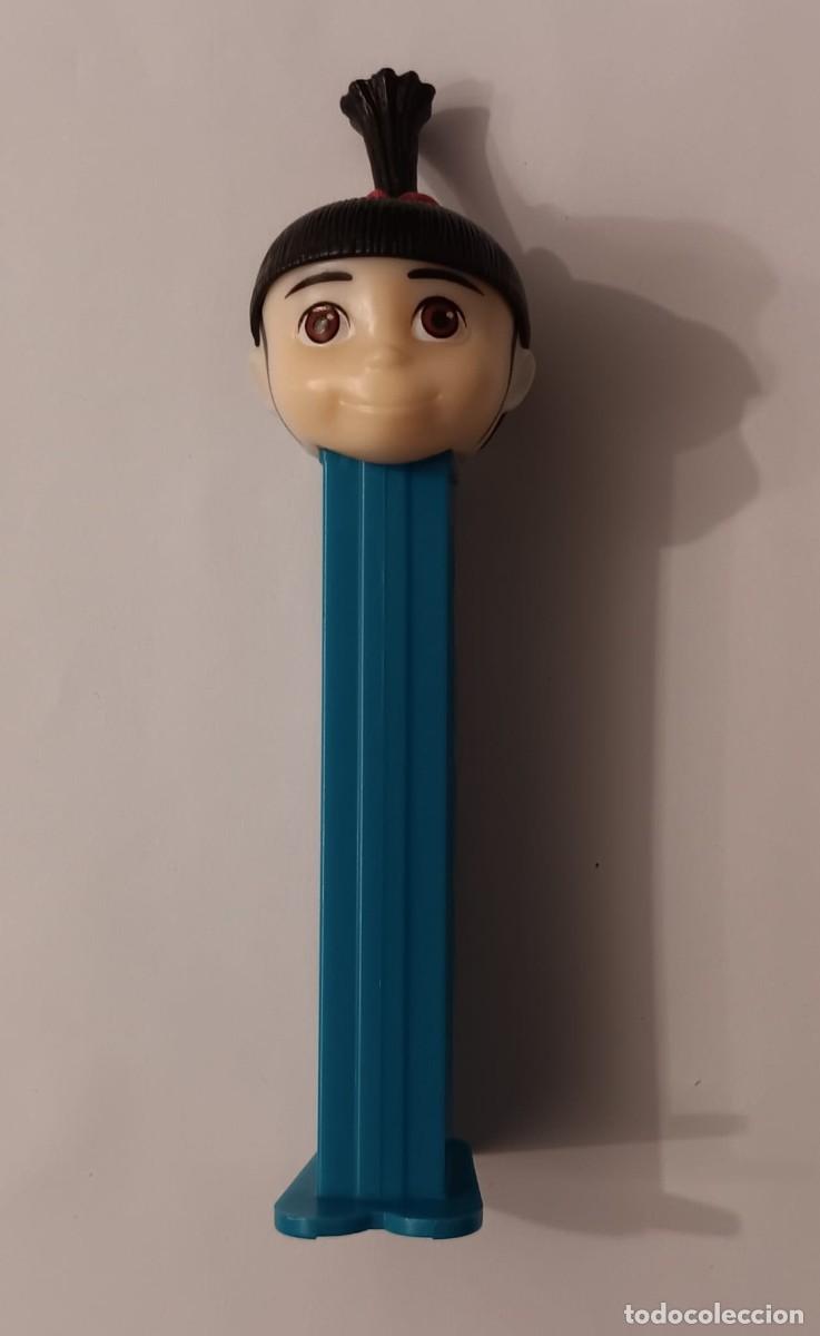 Figuras de Goma y PVC Dispensador PEZ: DISPENSADOR CARAMELOS PEZ SERIE GRU MINIONS AGNES