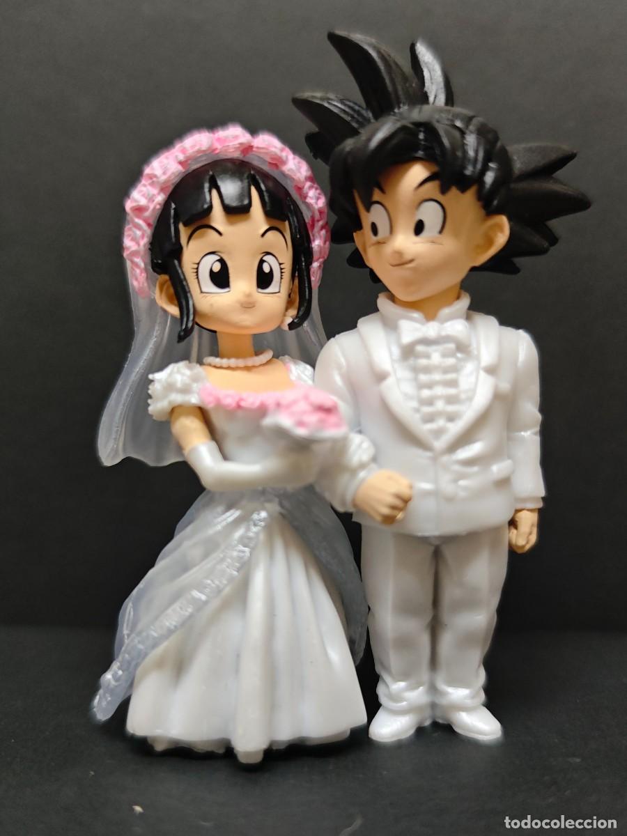 Figuras de Goma y PVC: FIGURA PVC BODA GOKU Y CHICHI