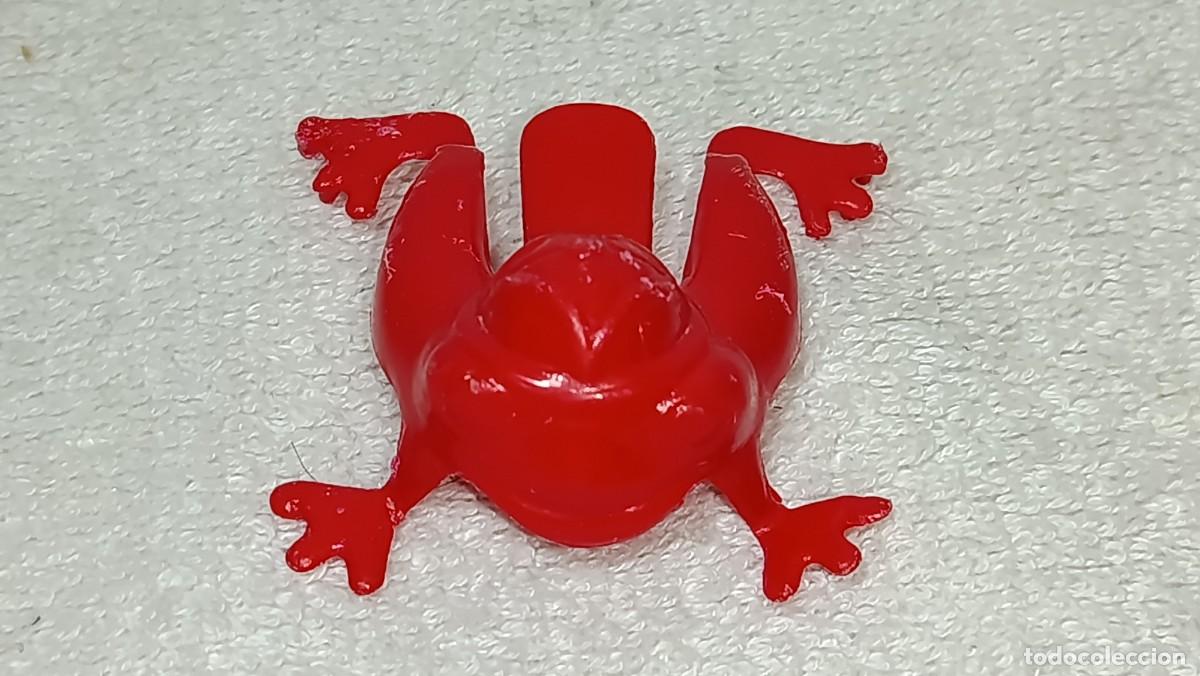 Figuras de Goma y PVC: ANTIGUA RANA VOLADORA - RANA SALTARINA PROMOCIONAL DE DANONE A&Ntilde;OS 90