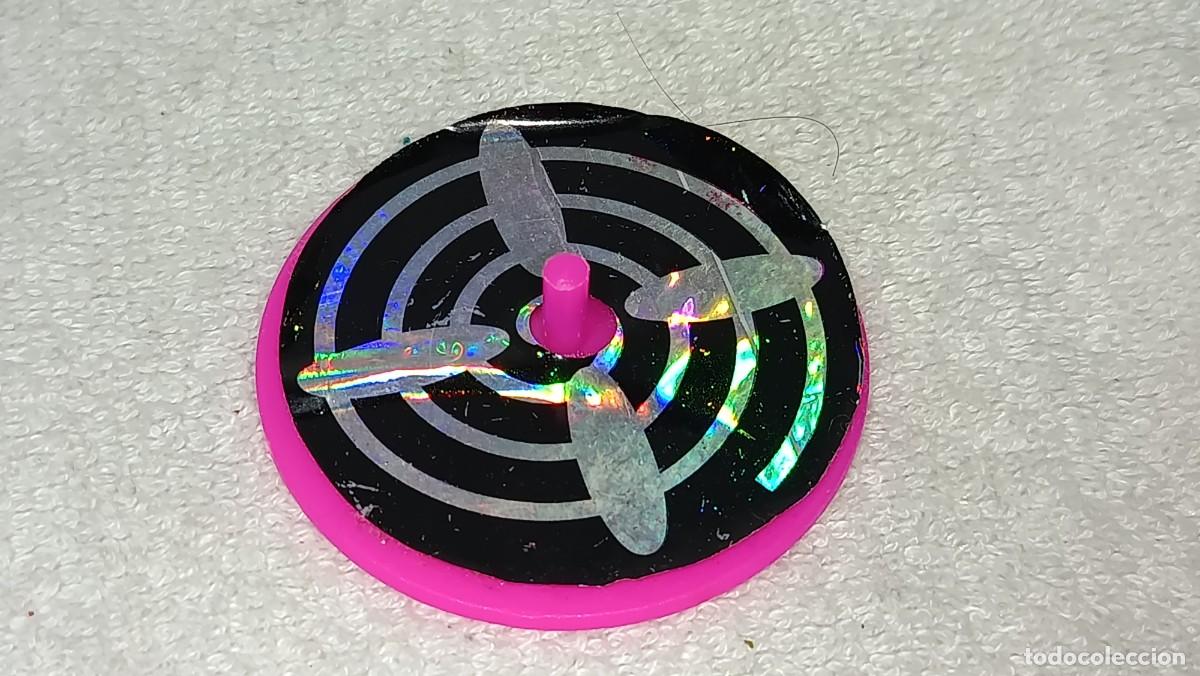 Figuras de Goma y PVC: DUNKIN : ANTIGUA LASER PEONZA RULETA PROMOCIONAL DE GALLETAS YAYITAS A&Ntilde;OS 90