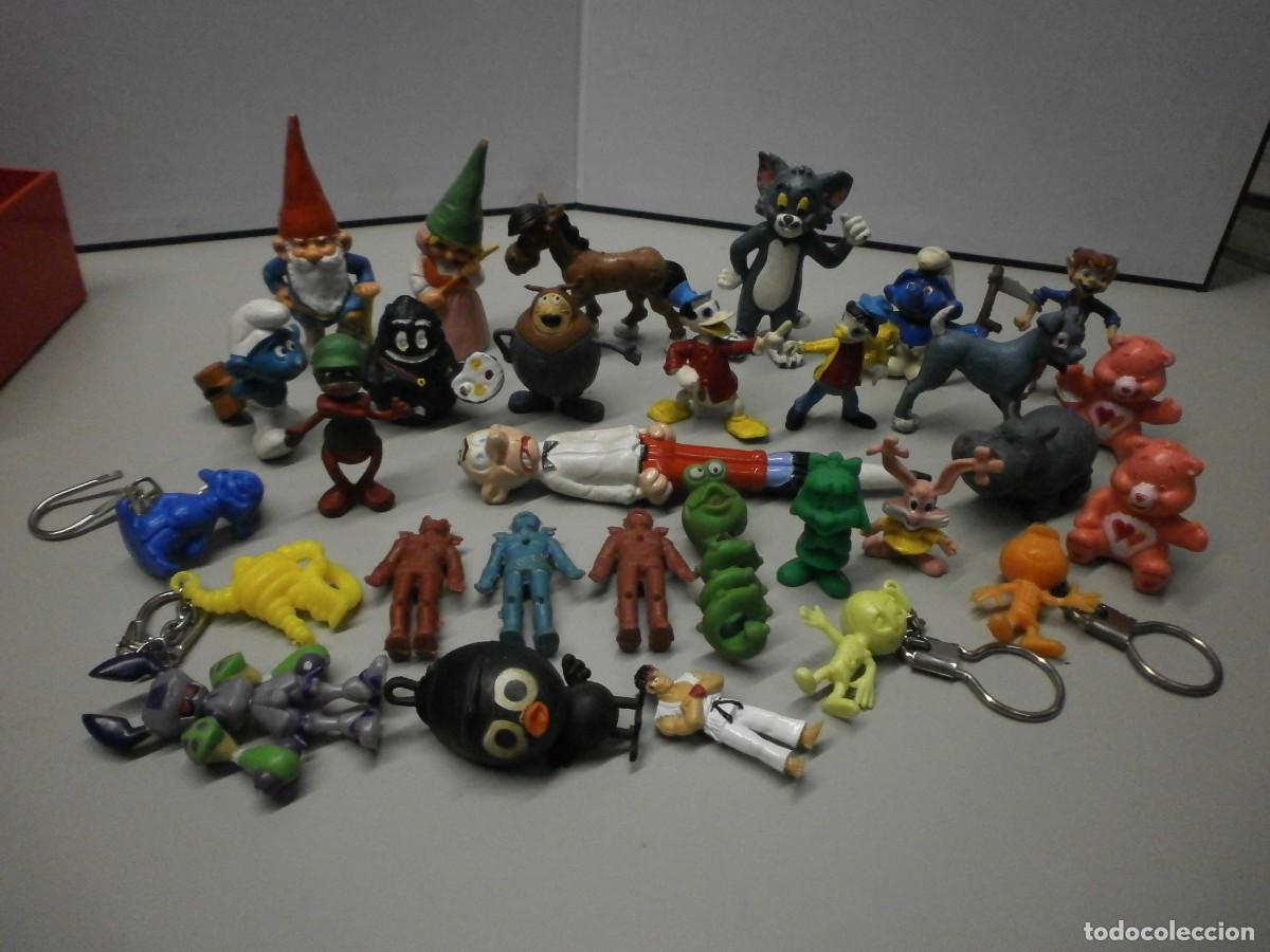 Rubber and PVC Figures: lote interesante de figuras pvc comics spain y otras marcas
