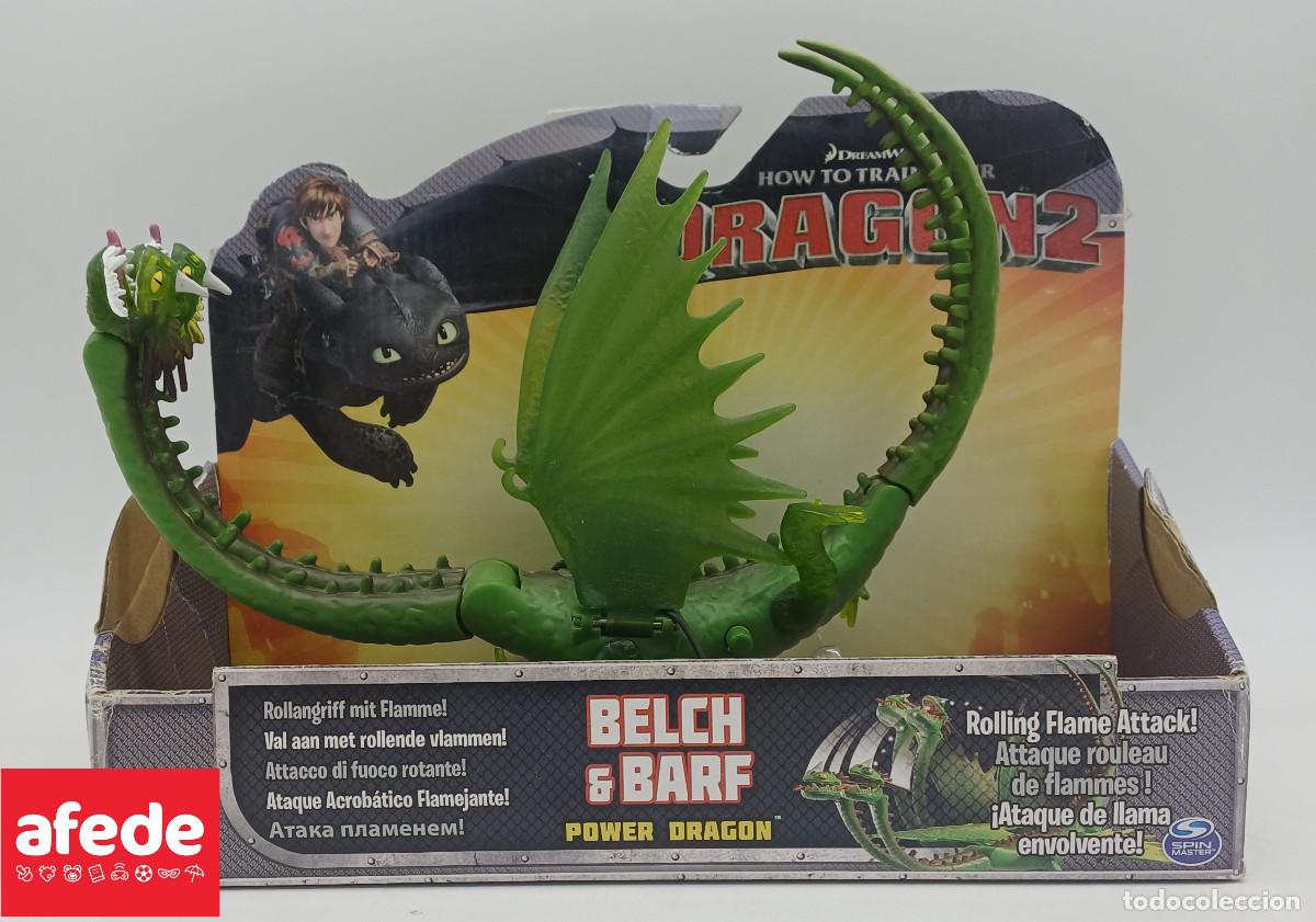 Figuras de Goma y PVC: DRAGONES BELCH & BARF DRAGONES 2