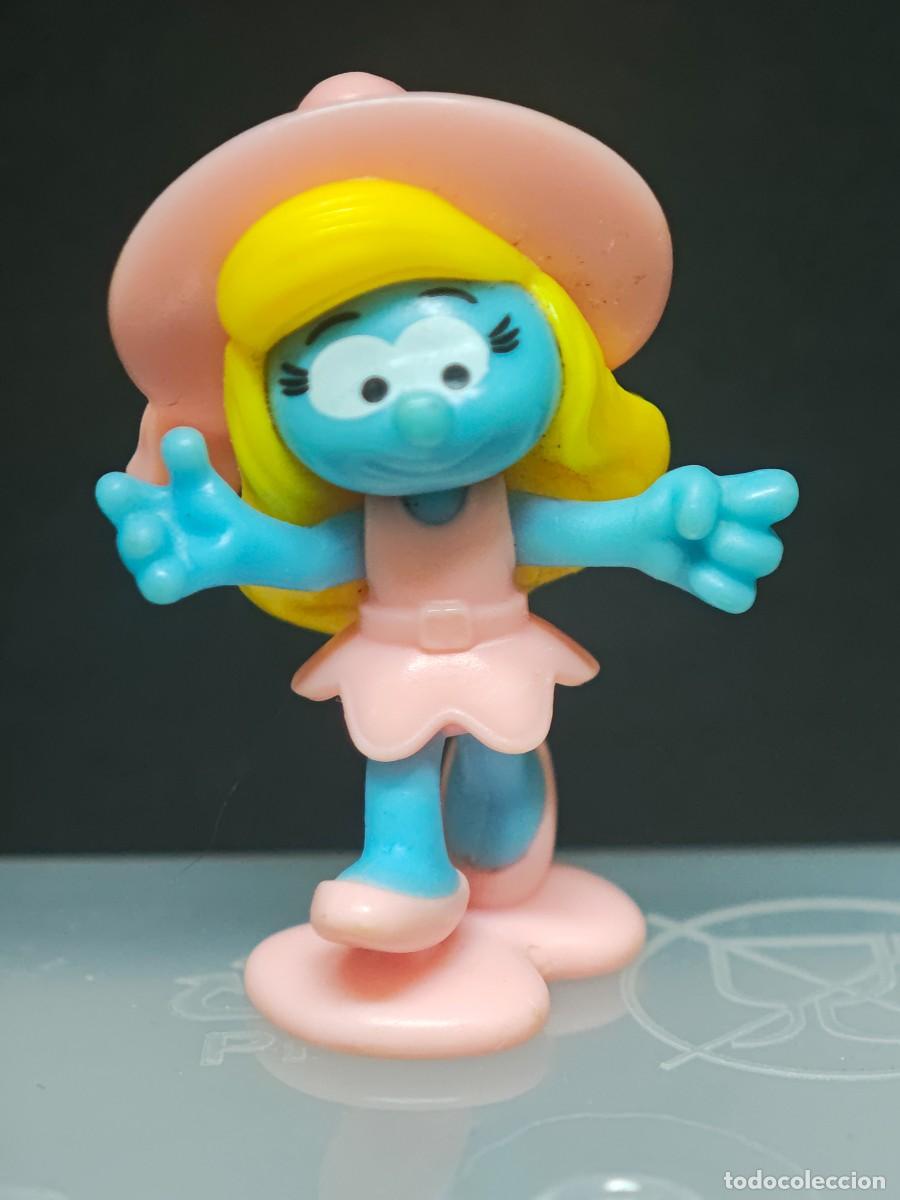 Figuras de Goma Kinder: FIGURA KINDER PITUFO PITUFA