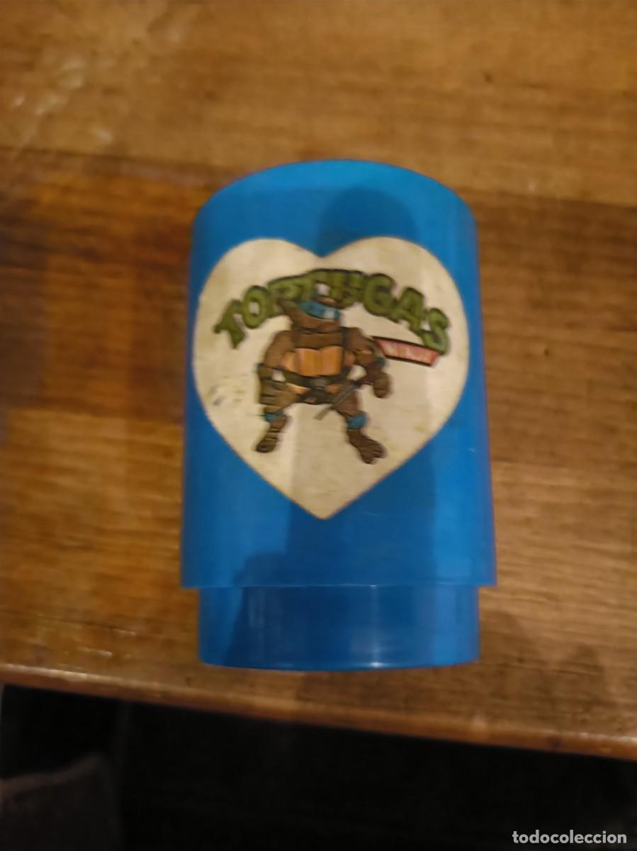Figuras de Borracha e PVC: VASO TORTUGAS NINJA A&Ntilde;OS 90