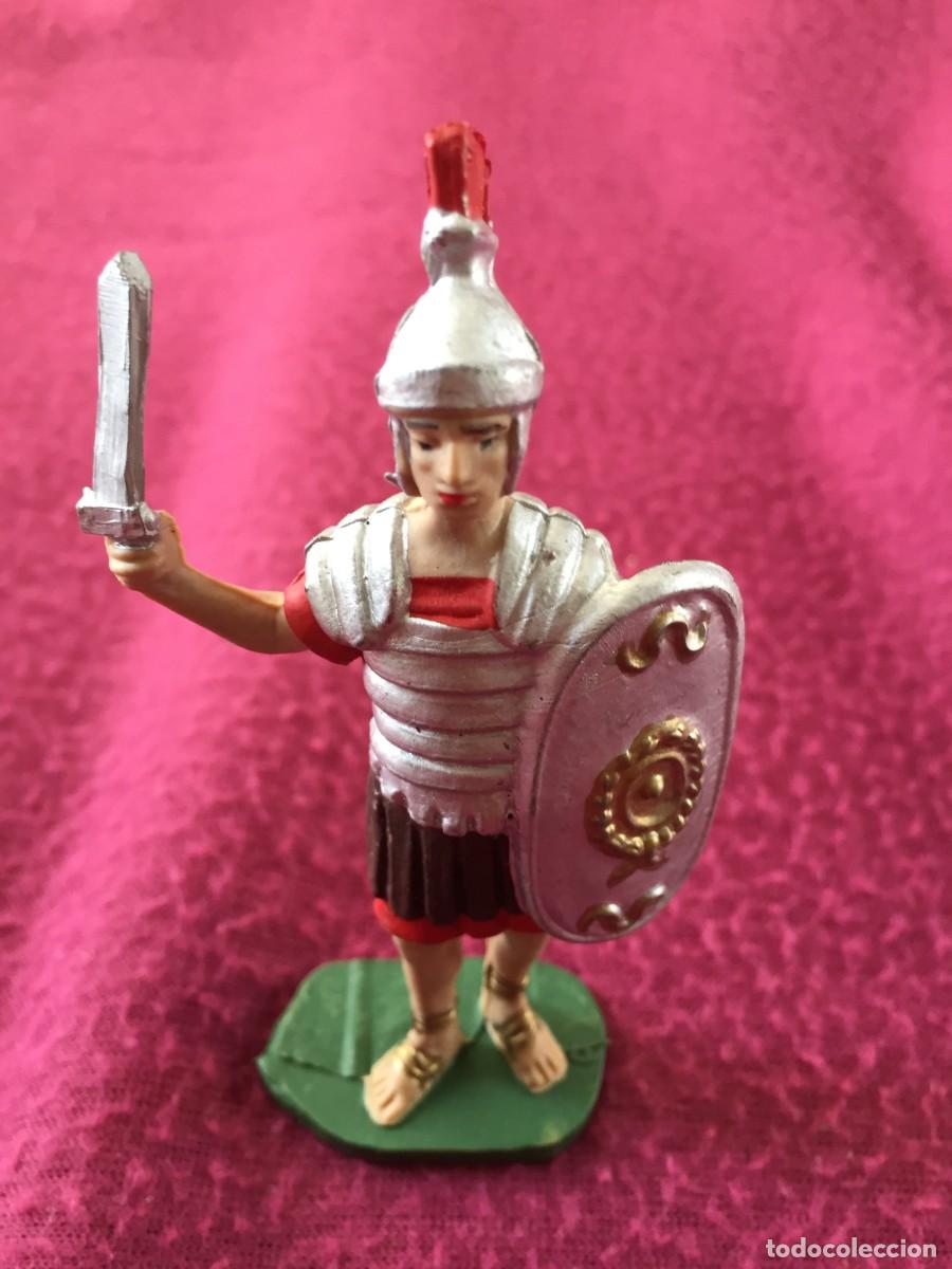 Figuras de Goma y PVC: ANTIGUA FIGURA DE UN SOLDADO ROMANO, A&Ntilde;OS 60 PECH REAMSA JECSAN ...