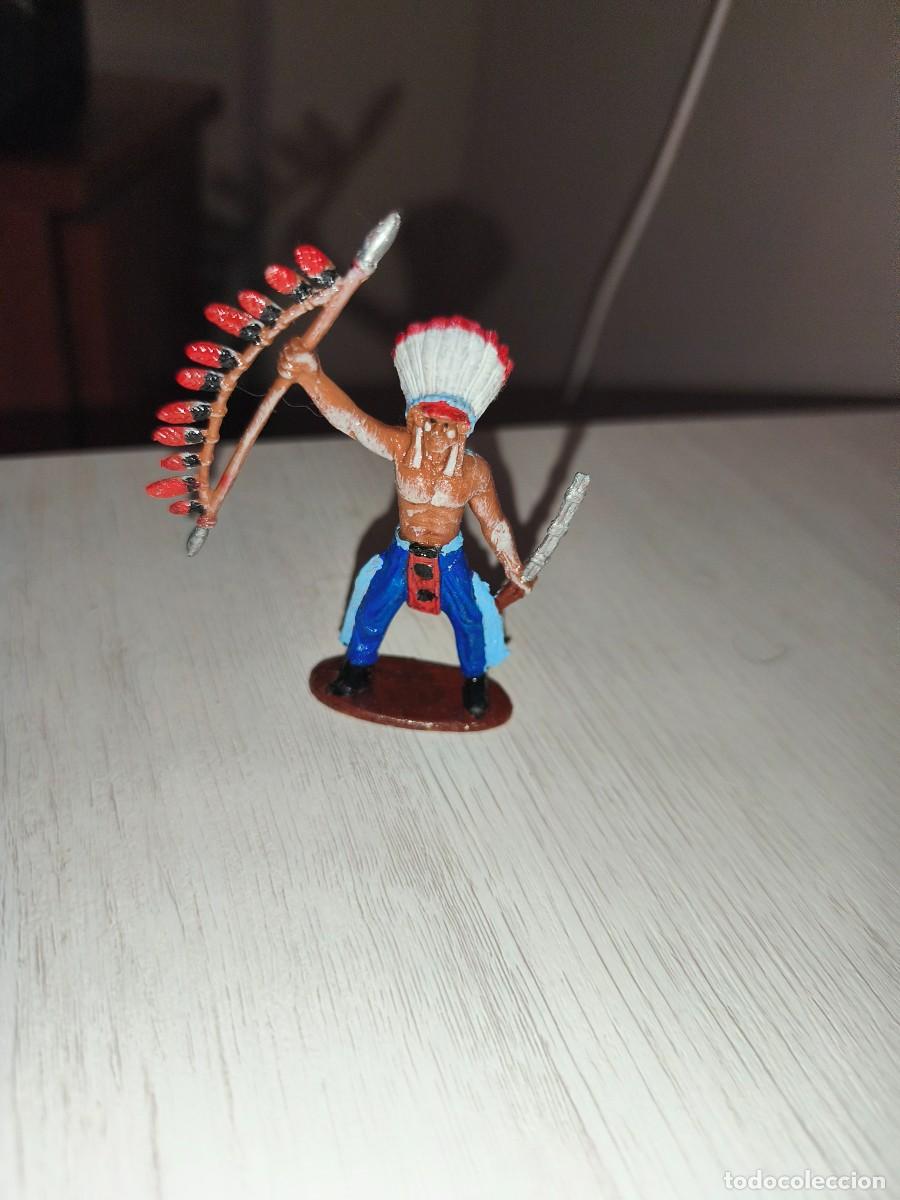 Figuras de Goma y PVC: mulecos indios y vaqueros