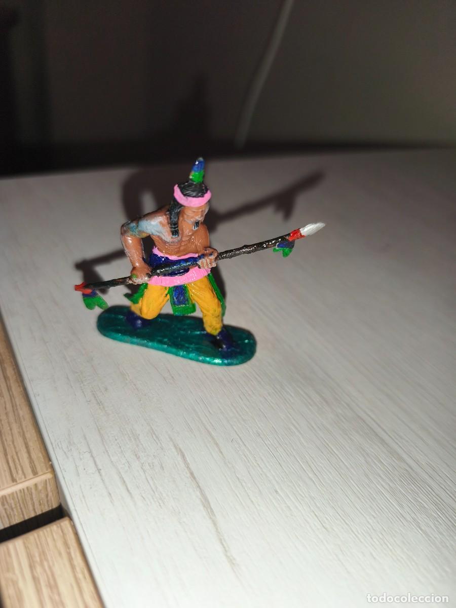 Figuras de Goma y PVC: mulecos indios y vaqueros