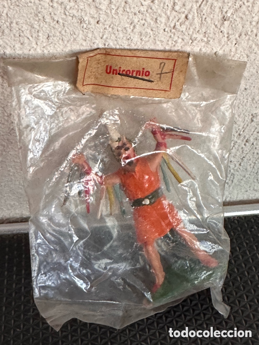 Figuras de Goma y PVC: ESTEREOPLAST: UNICORNIO, DE LA SERIE EL CAPIT&Aacute;N TRUENO. NUEVO!