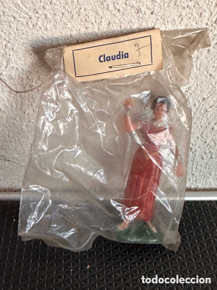 Figuras de Goma y PVC: ESTEREOPLAST CLAUDIA DE LA SERIE JABATO NUEVO EN BOLSA ORIGINAL