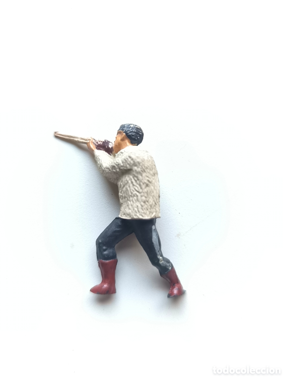 Figuras de Goma y PVC: FIGURA DE LA PATRULLA DE MONTA&Ntilde;A - ESQUIADORES . GAMA . A&Ntilde;OS 50