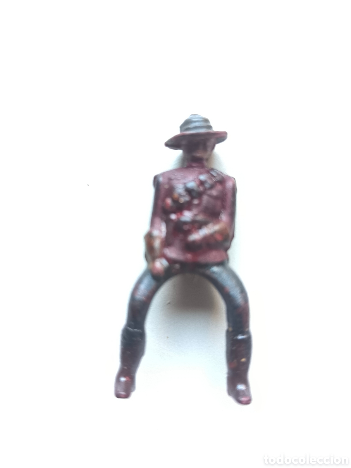 Figuras de Goma y PVC: Antigua figura policia Canad&aacute; pvc a&ntilde;os 50