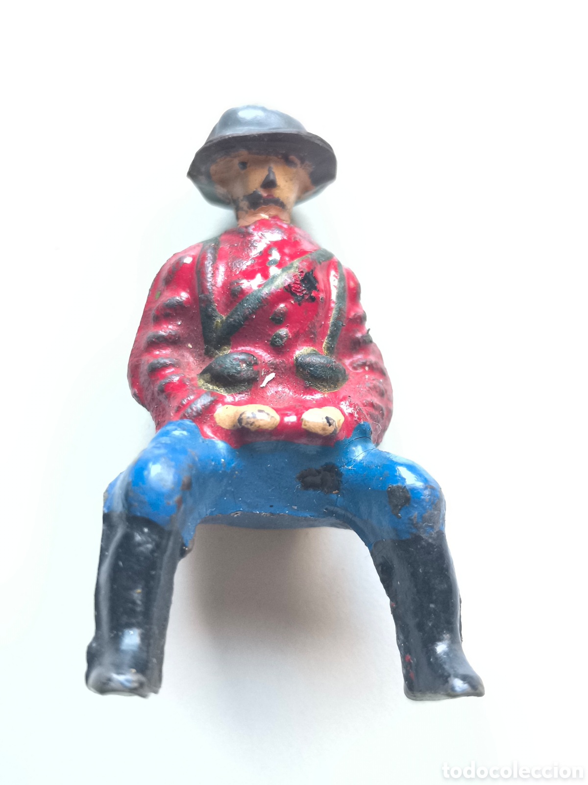 Figuras de Goma y PVC: Soldado PVC antiguo reamsa pech?
