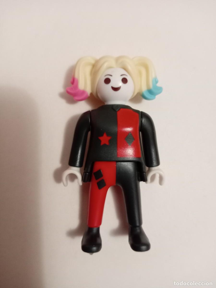 Figuras de Goma Kinder: KINDER figura Playmobil DC_Harley Quinn