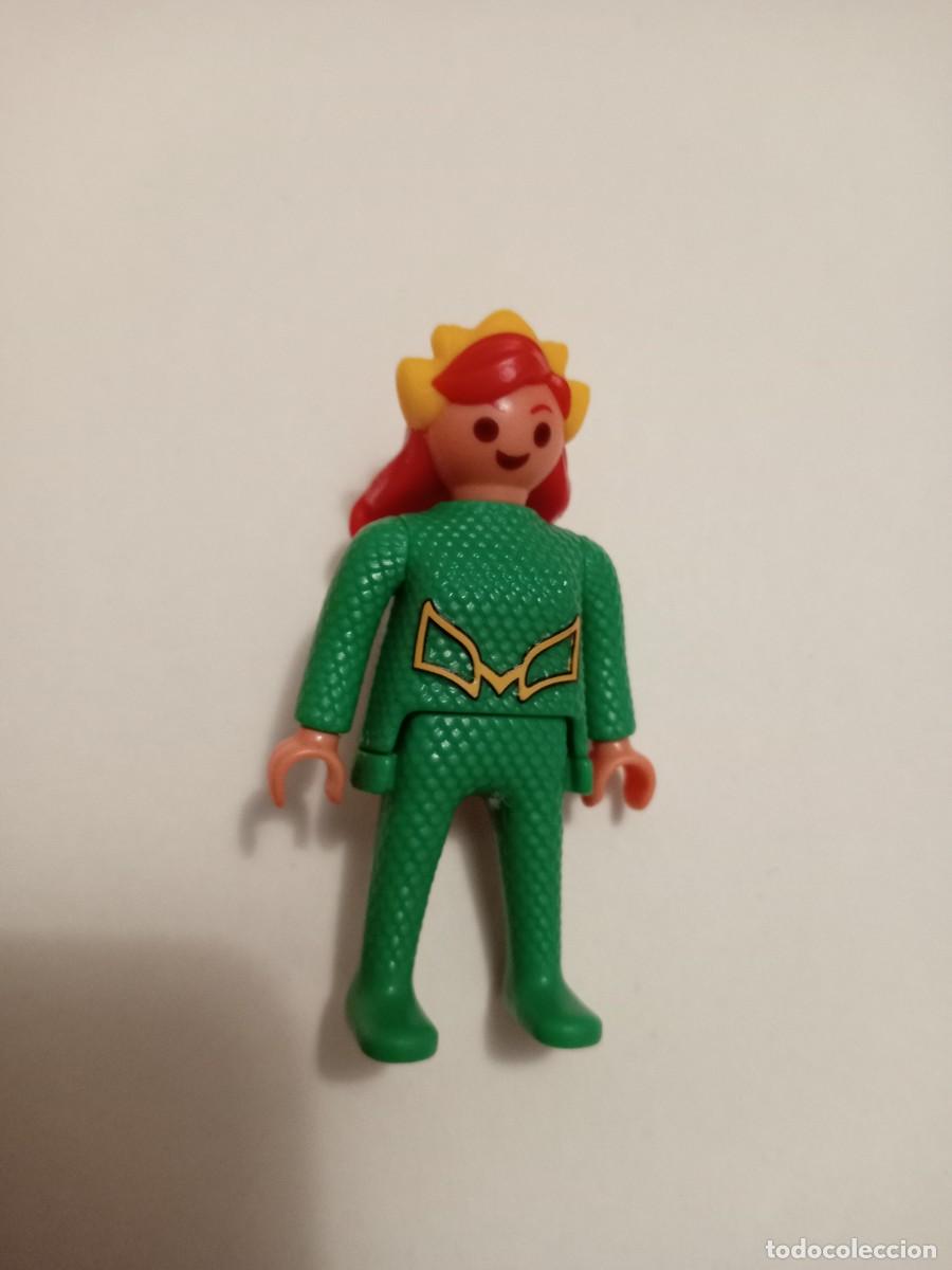 Figuras de Goma Kinder: KINDER figura Playmobil DC_Mera