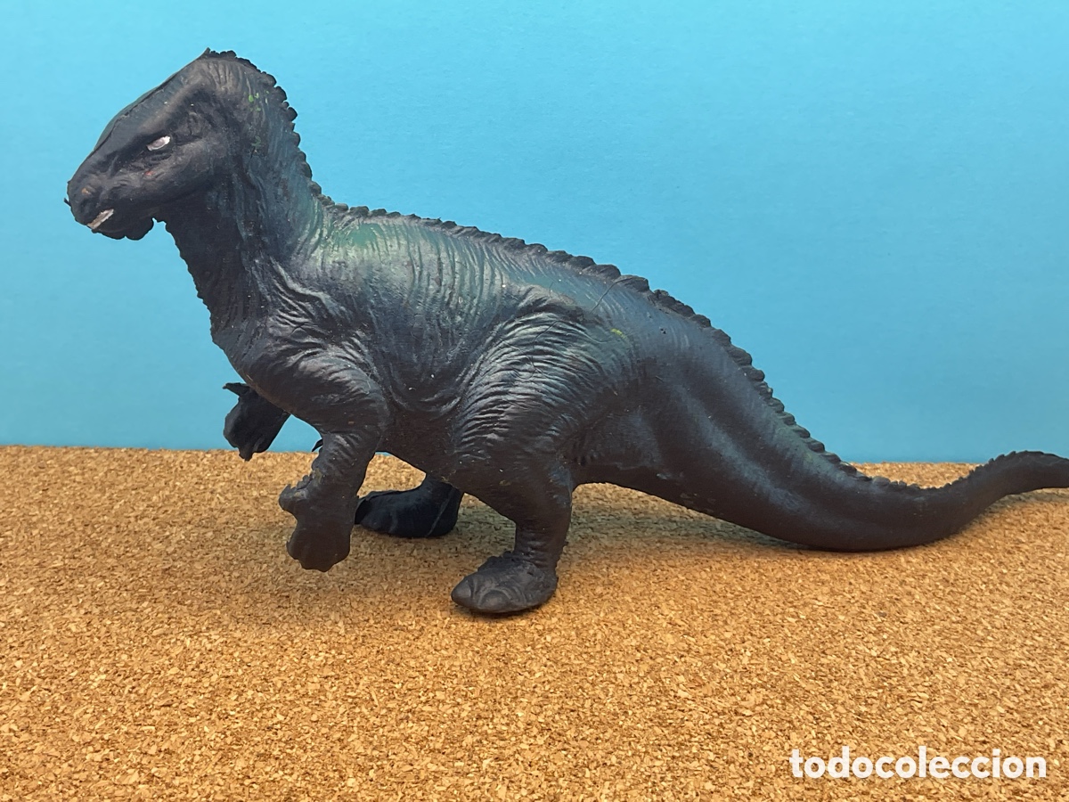 Figuras de Goma y PVC: ANTIGUA FIGURA EN GOMA. DINOSAURIO MARCA JHL MADE IN SPAIN.