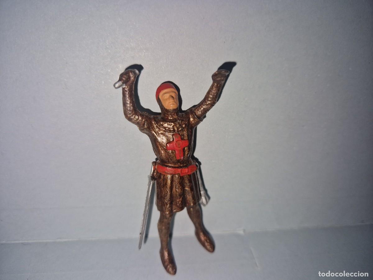 Figuras de Goma y PVC: FIGURA SOLDADO, CABALLERO IMPERIAL O MEDIEVAL.