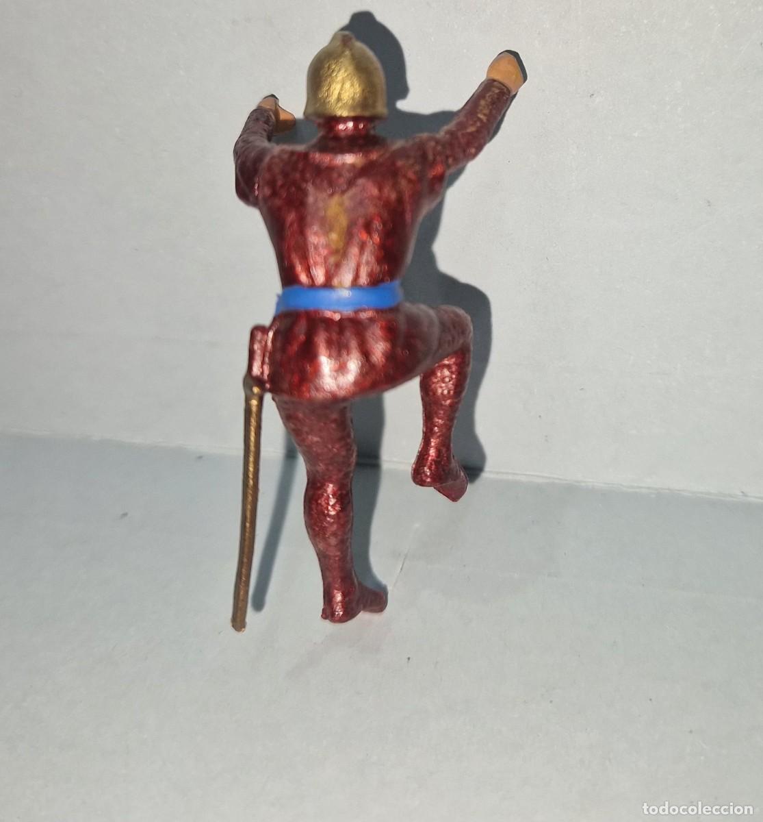 Figuras de Goma y PVC: FIGURA SOLDADO, CABALLERO IMPERIAL O MEDIEVAL.
