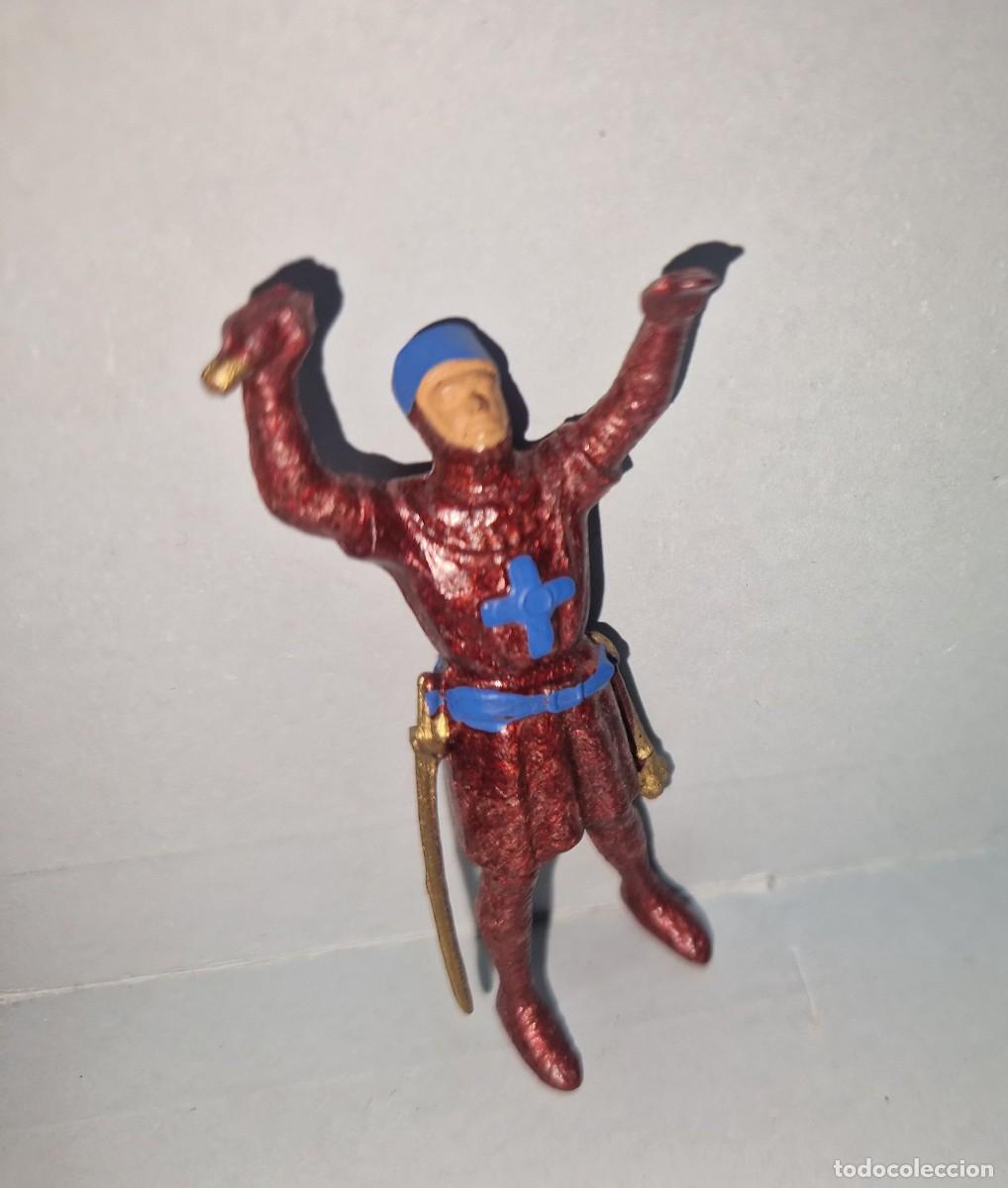 Figuras de Goma y PVC: FIGURA SOLDADO, CABALLERO IMPERIAL O MEDIEVAL.