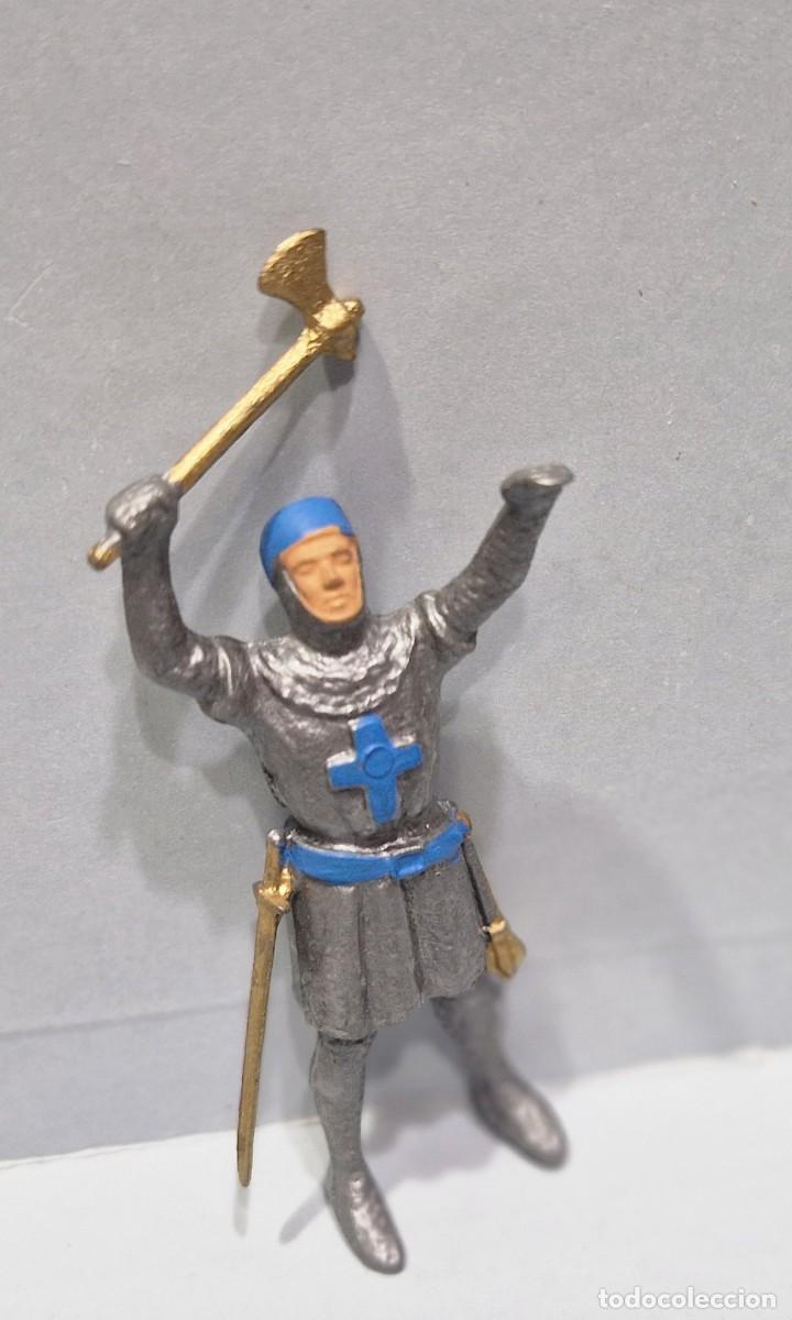 Figuras de Goma y PVC: FIGURA SOLDADO, CABALLERO IMPERIAL O MEDIEVAL.