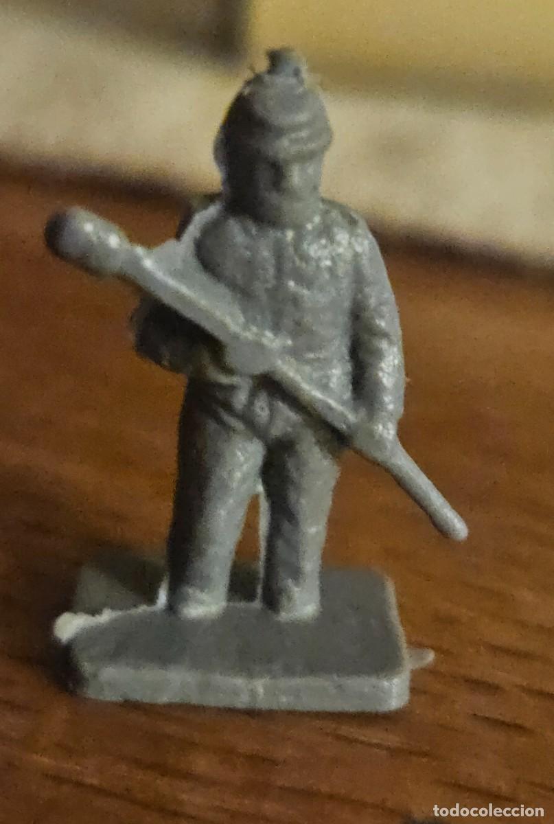 Figuras de Goma y PVC: Soldado artilero confederado guerra civil norteamericana norte sure&ntilde;o gris montaplex monta-plex