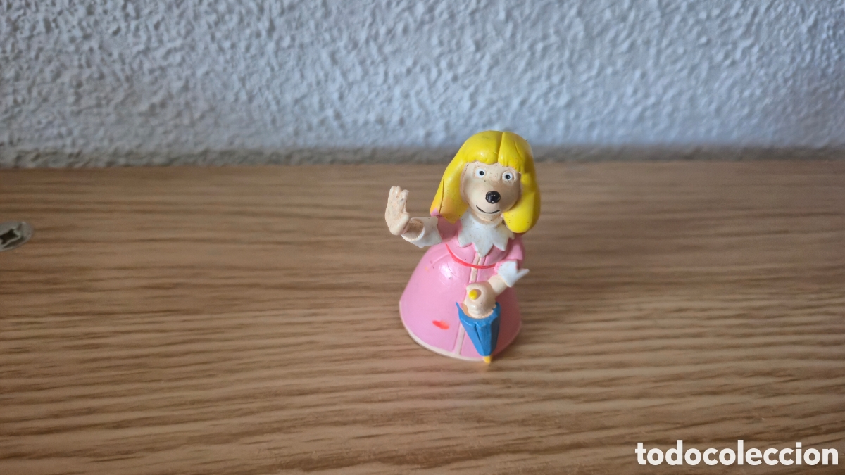 Figuras de Goma y PVC: Figura de Julieta de la serie D'Artacan, de Los 3 Mosqueperros. A&ntilde;os 80. Star Toys. &Eacute;poca wwf, Heman