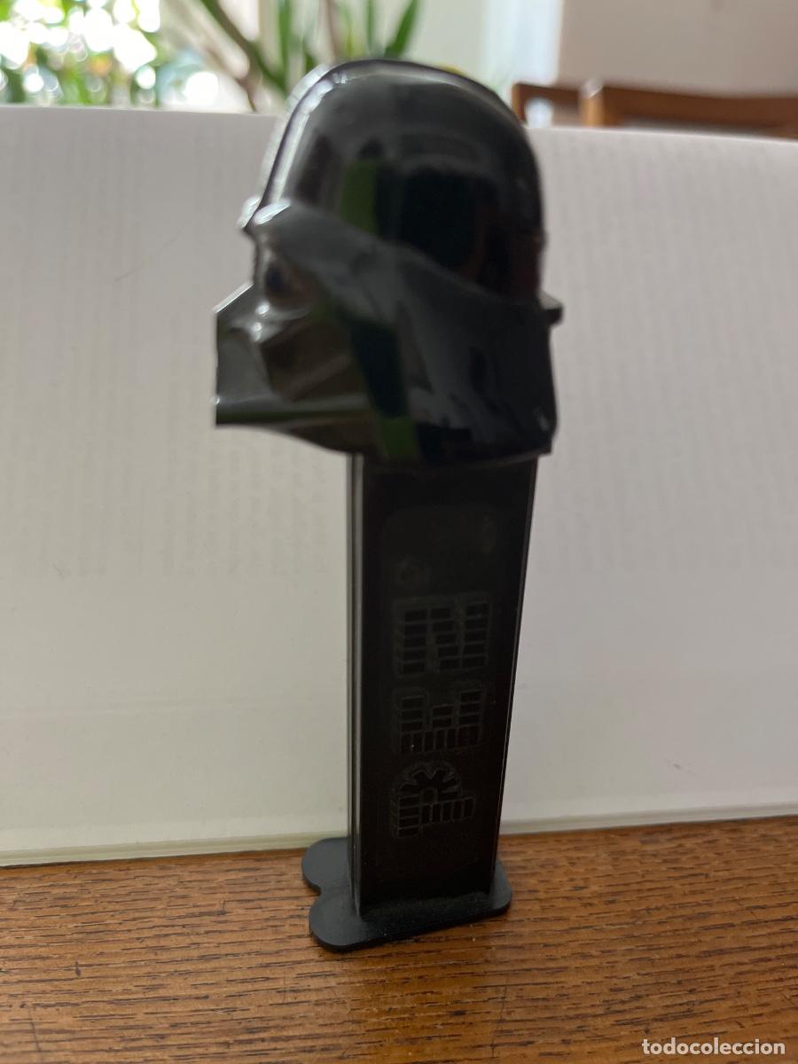Figuras de Goma y PVC Dispensador PEZ: Dispensador caramelos PEZ Darth Vader