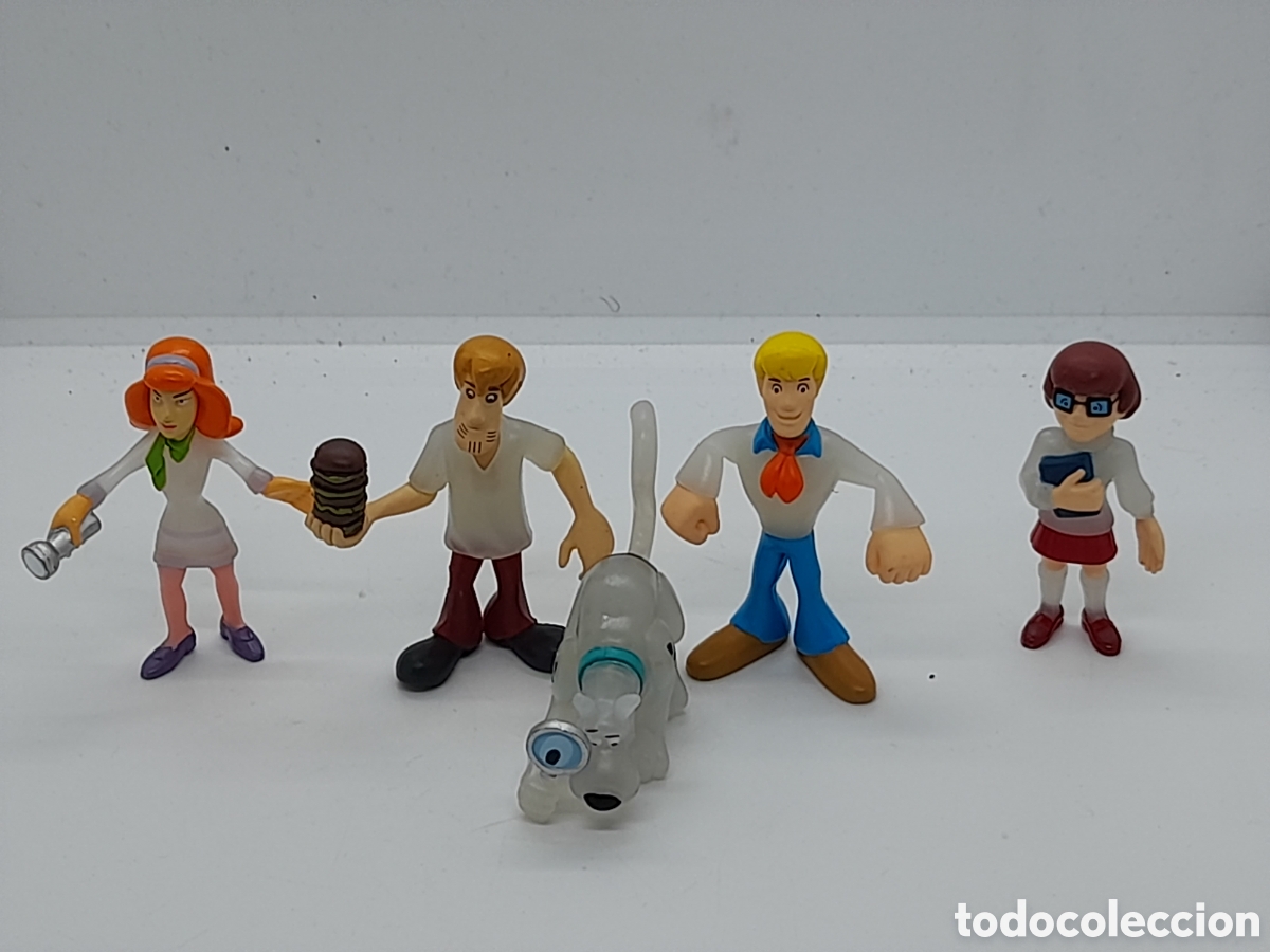 Figuras de Goma y PVC: LOTE DE FIGURAS SCOOBY DOO. BRILLAN EN LA OSCURIDAD. HANNA-BARBERA. LOTE 2