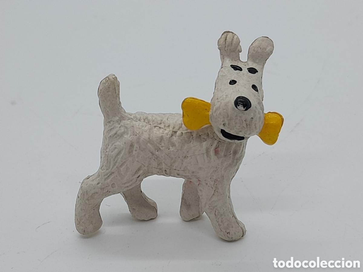 Figuras de Goma y PVC: ANTIGUA FIGURA DE PVC DE MILOU EL PERRO DE TINTIN