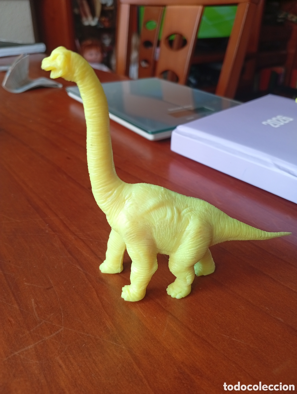 Gummi- und PVC-Figuren: MU&Ntilde;ECO FIGURA DUNKIN CROPAN PASTELITOS PROMOCIONAL CEREALES DINOSAURIO JURASSIC PARK YOLANDA 10CM