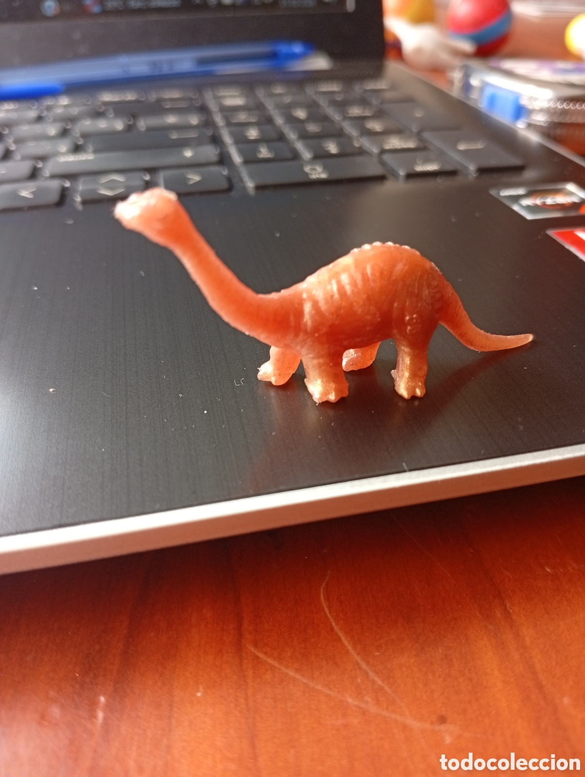 Gummi- und PVC-Figuren: MU&Ntilde;ECO FIGURA DUNKIN CROPAN PASTELITOS PROMOCIONAL DINOSAURIO JURASSIC PARK