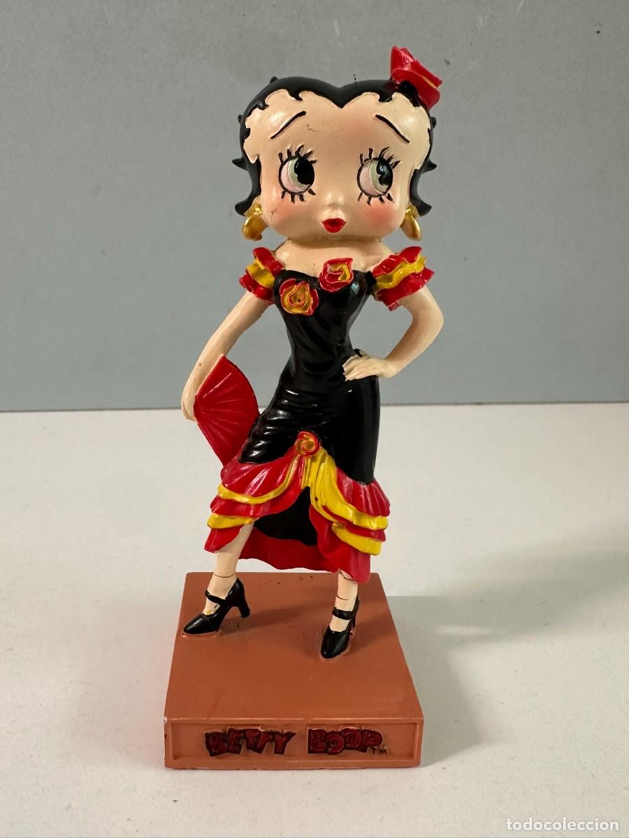 Figuras de Goma y PVC: Betty Boop de resina vestida de flamenca