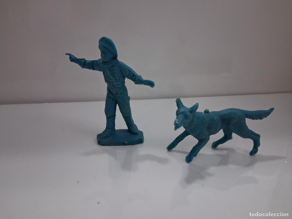 Figuras de Borracha e PVC: RINTINTIN Y CABO RUSTY MOYA