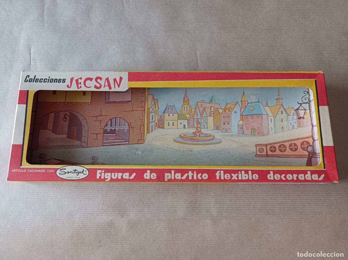 Figuras de Goma y PVC: CAJA FIGURAS JECSAN SERIE MOSQUETEROS REF. 539 A