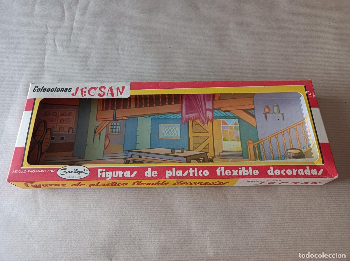 Figuras de Goma y PVC: CAJA FIGURAS JECSAN SERIE MOSQUETEROS REF. 539 B