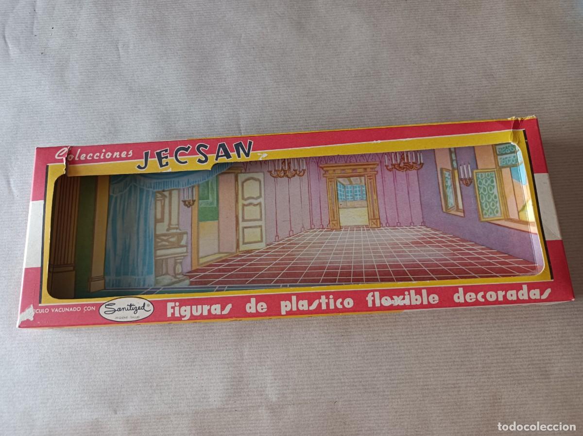 Figuras de Goma y PVC: CAJA FIGURAS JECSAN SERIE MOSQUETEROS REF. 539 C