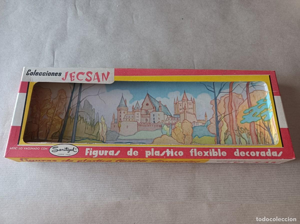 Rubber and PVC Figures: CAJA FIGURAS JECSAN SERIE MOSQUETEROS REF. 539 D