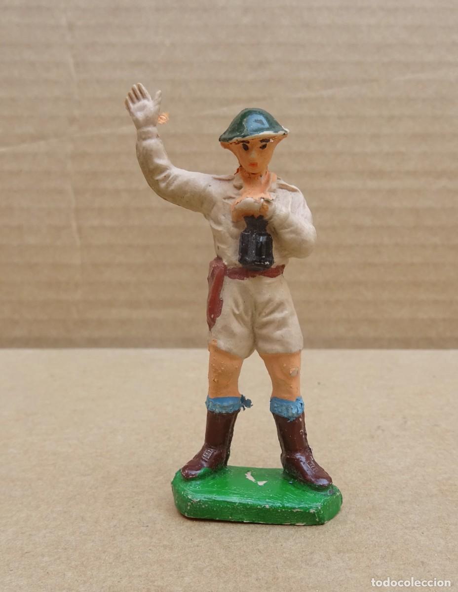 Figure di Gomma e PVC: PECH INGLES 8&ordm; ejercito ARTILLERO GOMA 3