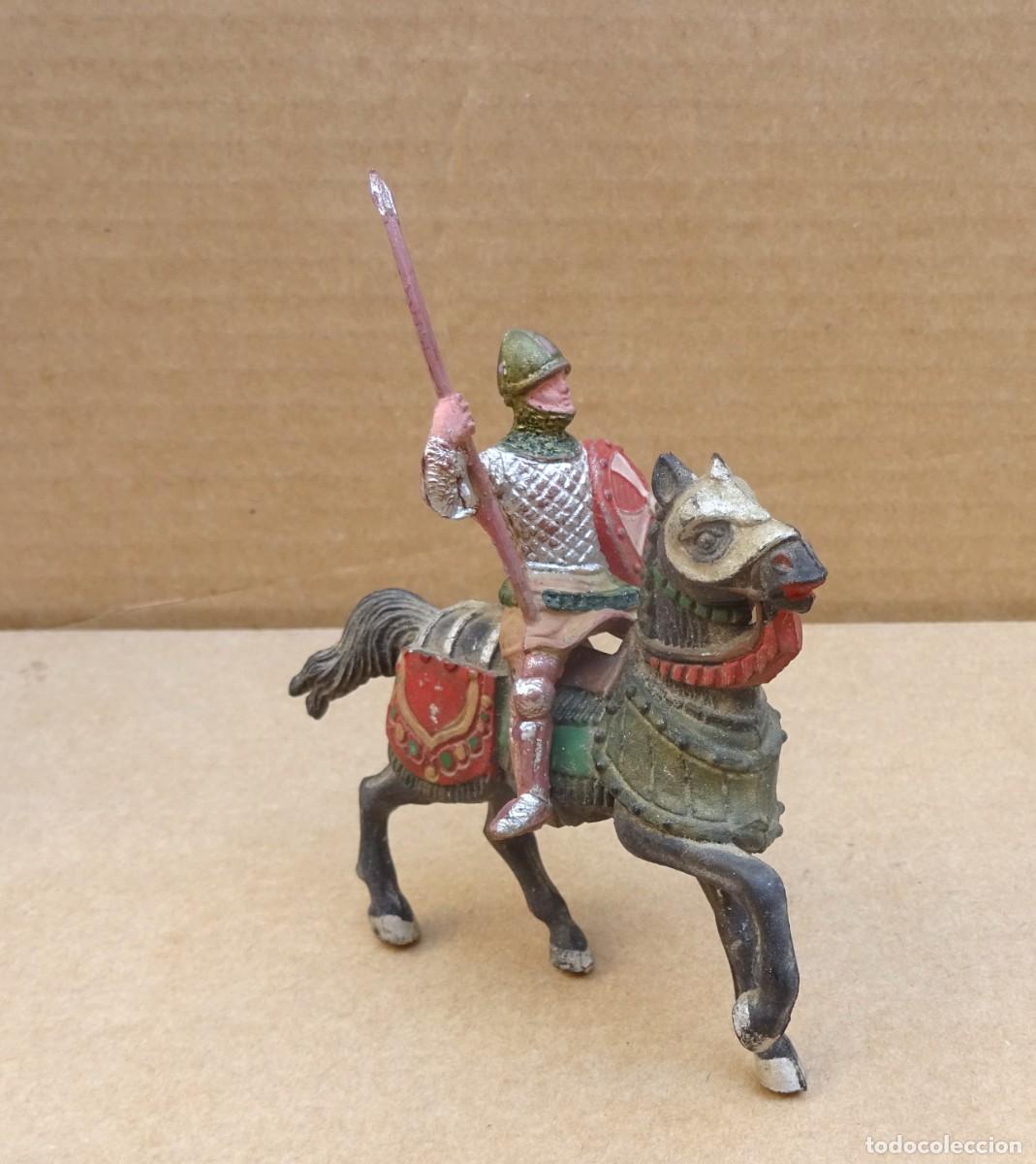 Figuras de Goma y PVC: REAMSA REY ARTURO RICARDO CORAZON EDAD MEDIA FIGURA CON CABALLO en goma 1