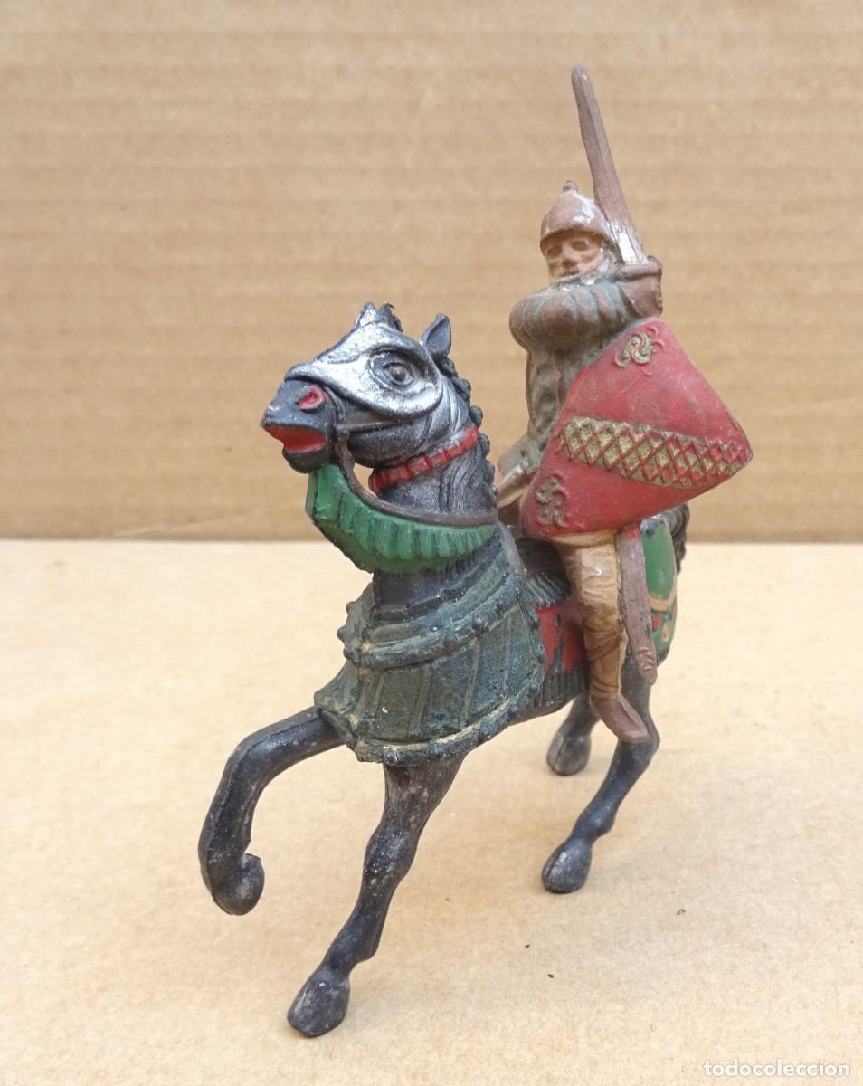 Figuras de Goma y PVC: REAMSA REY ARTURO RICARDO CORAZON EDAD MEDIA FIGURA CON CABALLO en goma 2