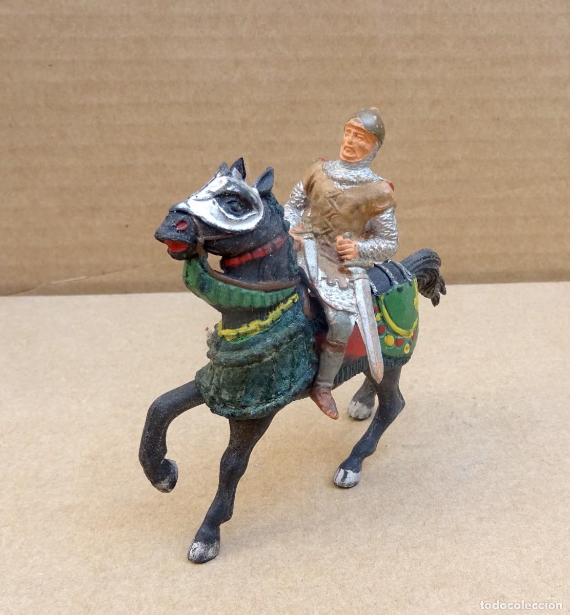 Figuras de Goma y PVC: REAMSA REY ARTURO RICARDO CORAZON EDAD MEDIA FIGURA CON CABALLO en goma 3