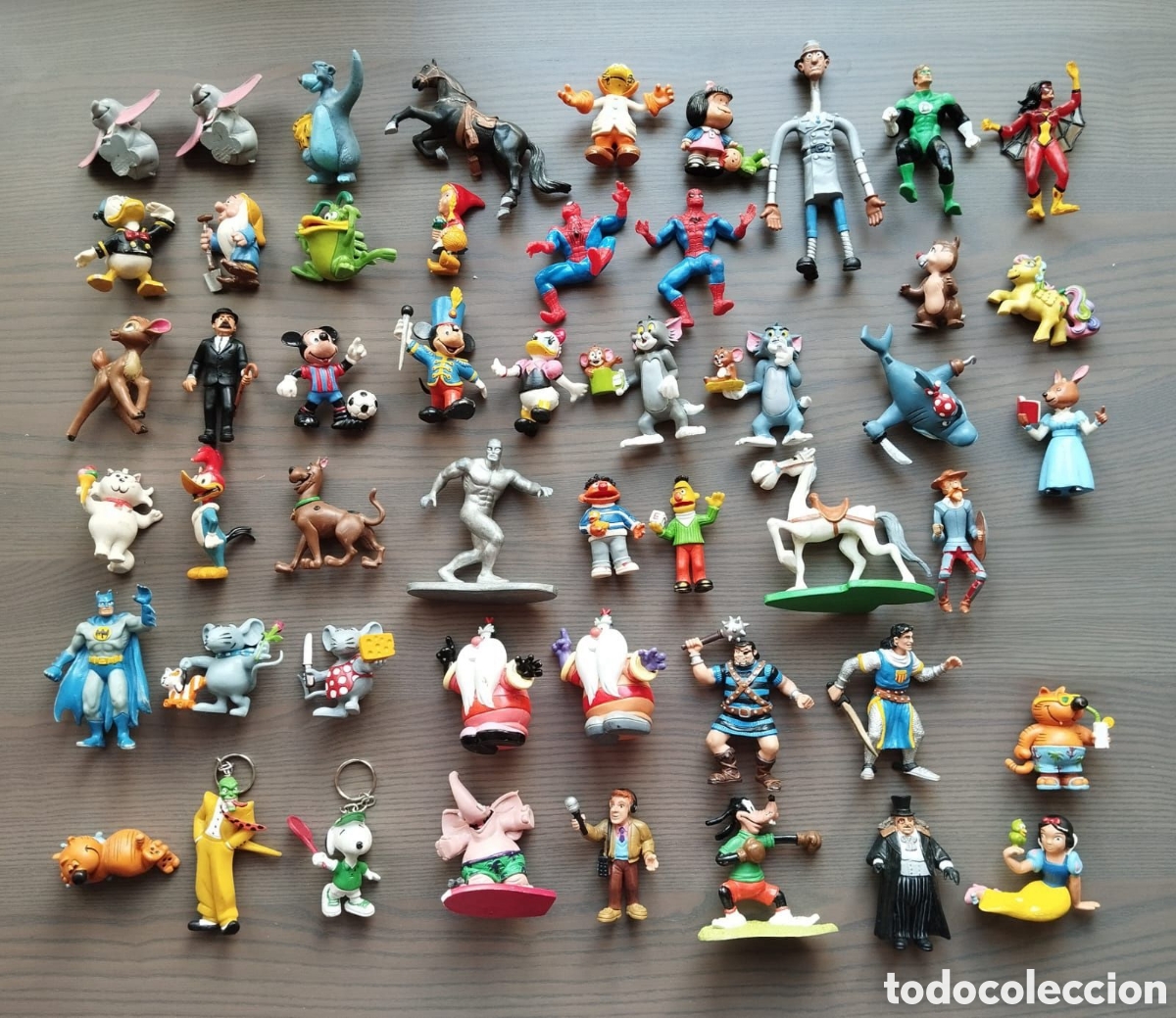 Figuras de goma y PVC: Lote de figuras Comics Spain