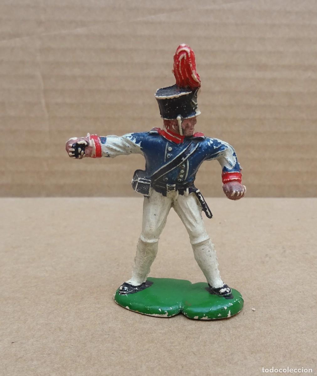 Gummi- und PVC-Figuren: LAFREDO GUERRAS NAPOLEONICAS PRUSIANO FIGURA EN GOMA 1