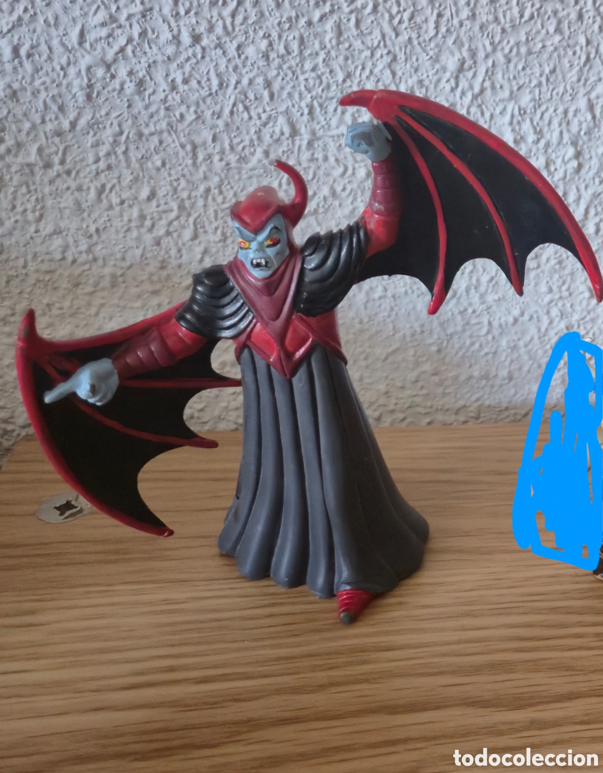 Figuras de Goma y PVC: Antigua figura Venger de Dragones y mazmorras. Original. A&ntilde;os 80. &Eacute;poca Gijoe, Master, Mosqueperros
