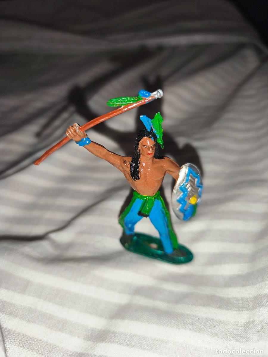 Figuras de Goma y PVC: mu&ntilde;ecos indios y vaqueros