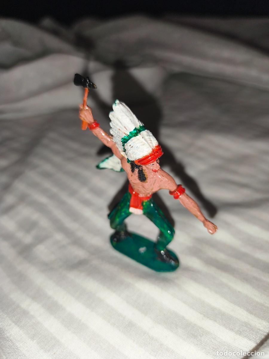 Figuras de Goma y PVC: mu&ntilde;ecos indios y vaqueros