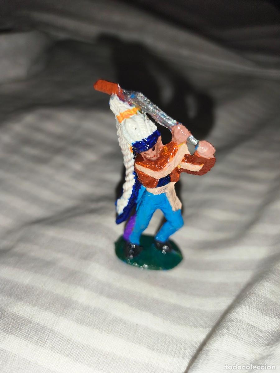 Figuras de Goma y PVC: mu&ntilde;ecos indios y vaqueros