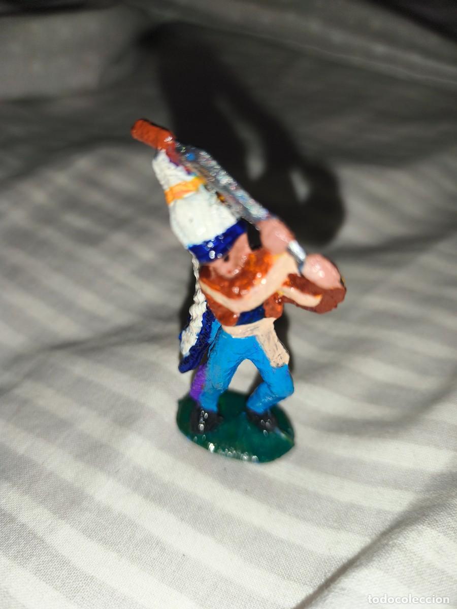 Figuras de goma y PVC: mu&ntilde;ecos indios y vaqueros - Foto 2