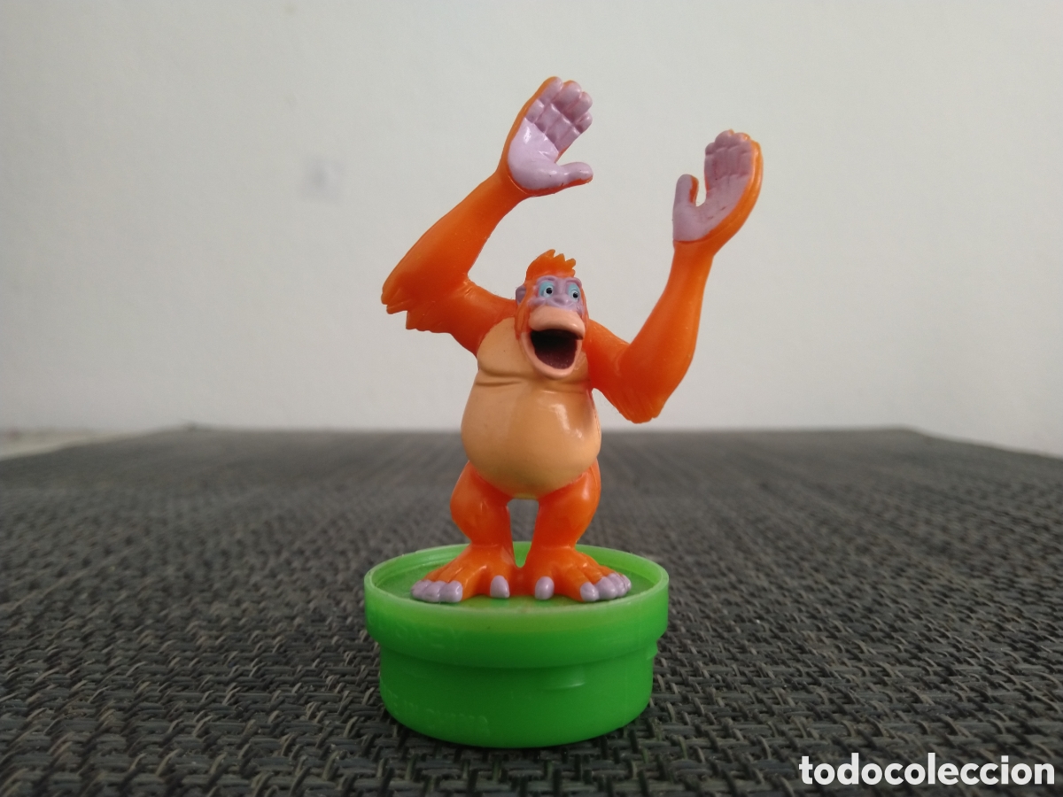 Figuras de Goma y PVC: FIGURA PVC REY LOUIE MONO MOGWLI EL LIBRO DE LA SELVA JUNGLE BOOK WALT DISNEY SMARTIES