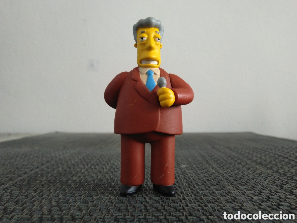 Figuras de Goma y PVC: FIGURA PVC MATT GROENING FOX SERIE TV THE SIMPSONS SIMPSON KENT BROCKMAN