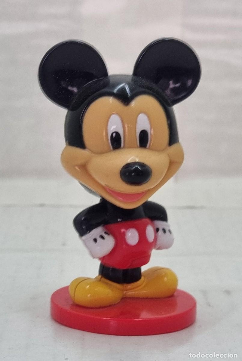 Figuras de Goma y PVC: Mickey Mouse Cabez&oacute;n para coche Disney promoci&oacute;n Kellog&acute;s 2002